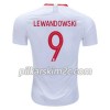 Koszulka Polska Robert Lewandowski 9 Główna Mistrzostwa Świata 2018 - Koszulki Piłkarskie
